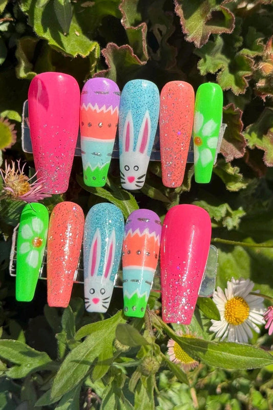 Easter Bunny | Spring Series | Press-On Nail Set