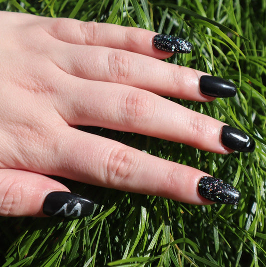 Mystical Skyrim Runes | Gaming Series | Press-On Nail Set