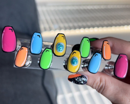 Rainbow Pop Art | Pride Series | Press-On Nail Set