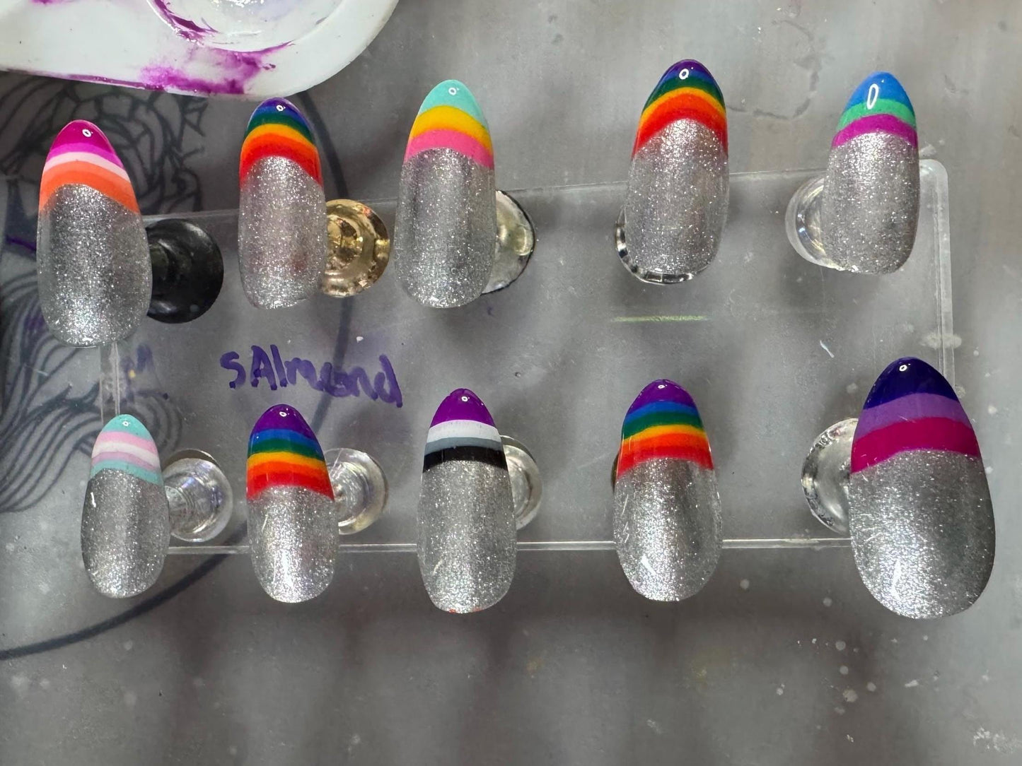 All Flags French | Pride Series | Press-On Nail Set