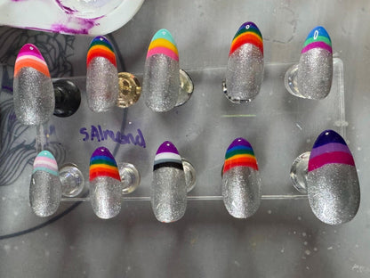 All Flags French | Pride Series | Press-On Nail Set