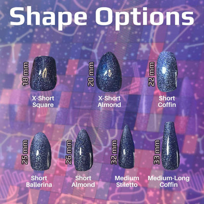 Bisexual Love | Pride Series | Press-On Nail Set