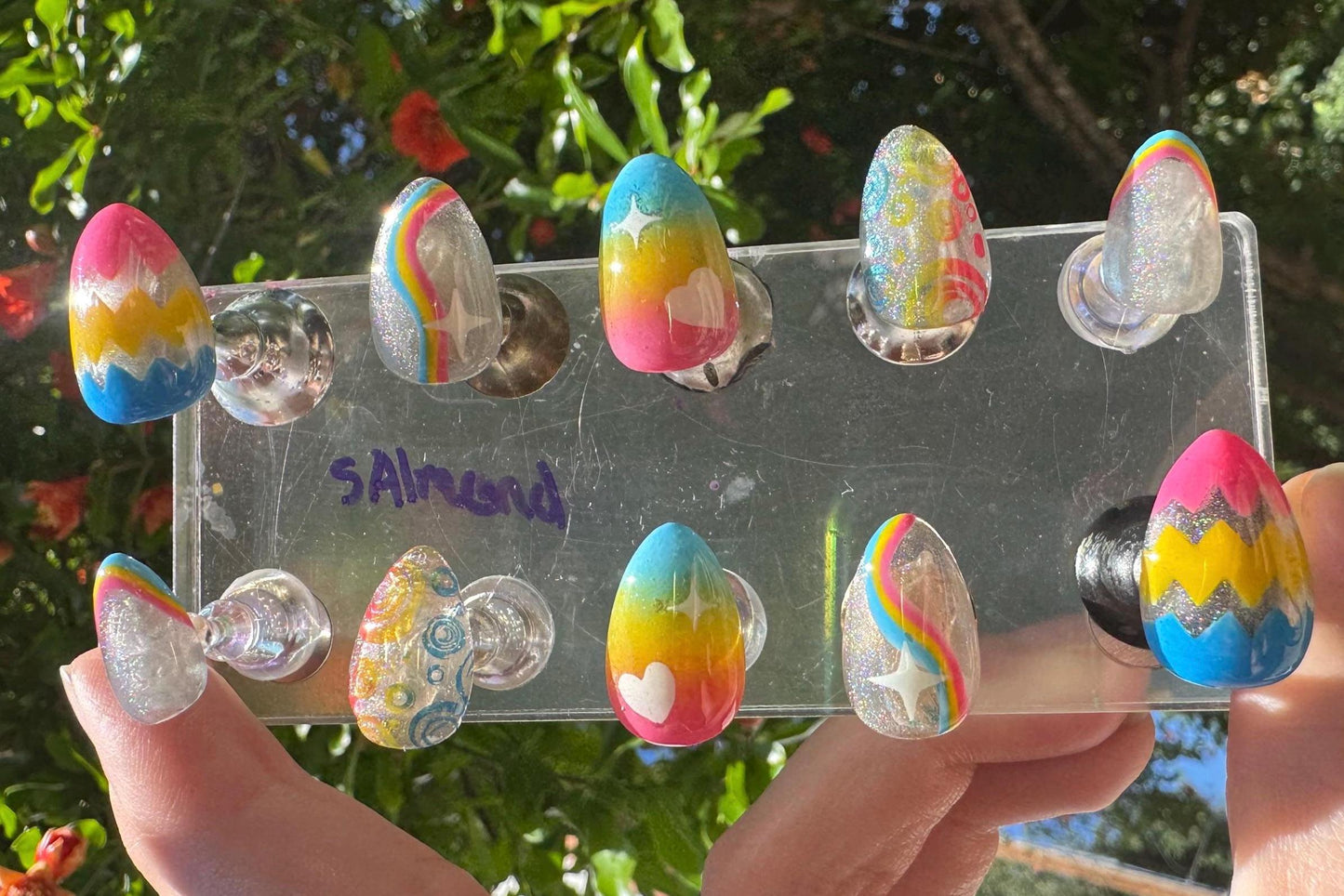 Pansexual Love | Pride Series | Press-On Nail Set