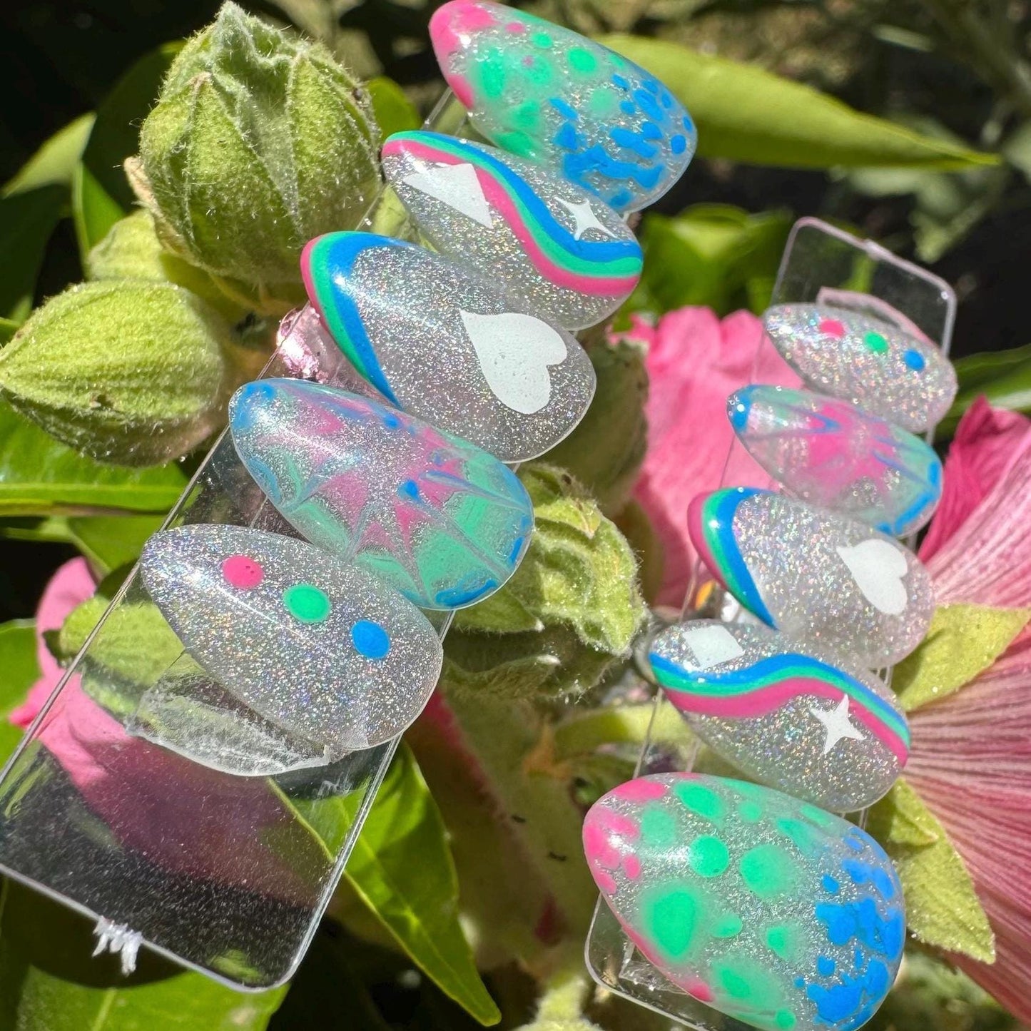 Polysexual | Pride Series | Press-On Nail Set