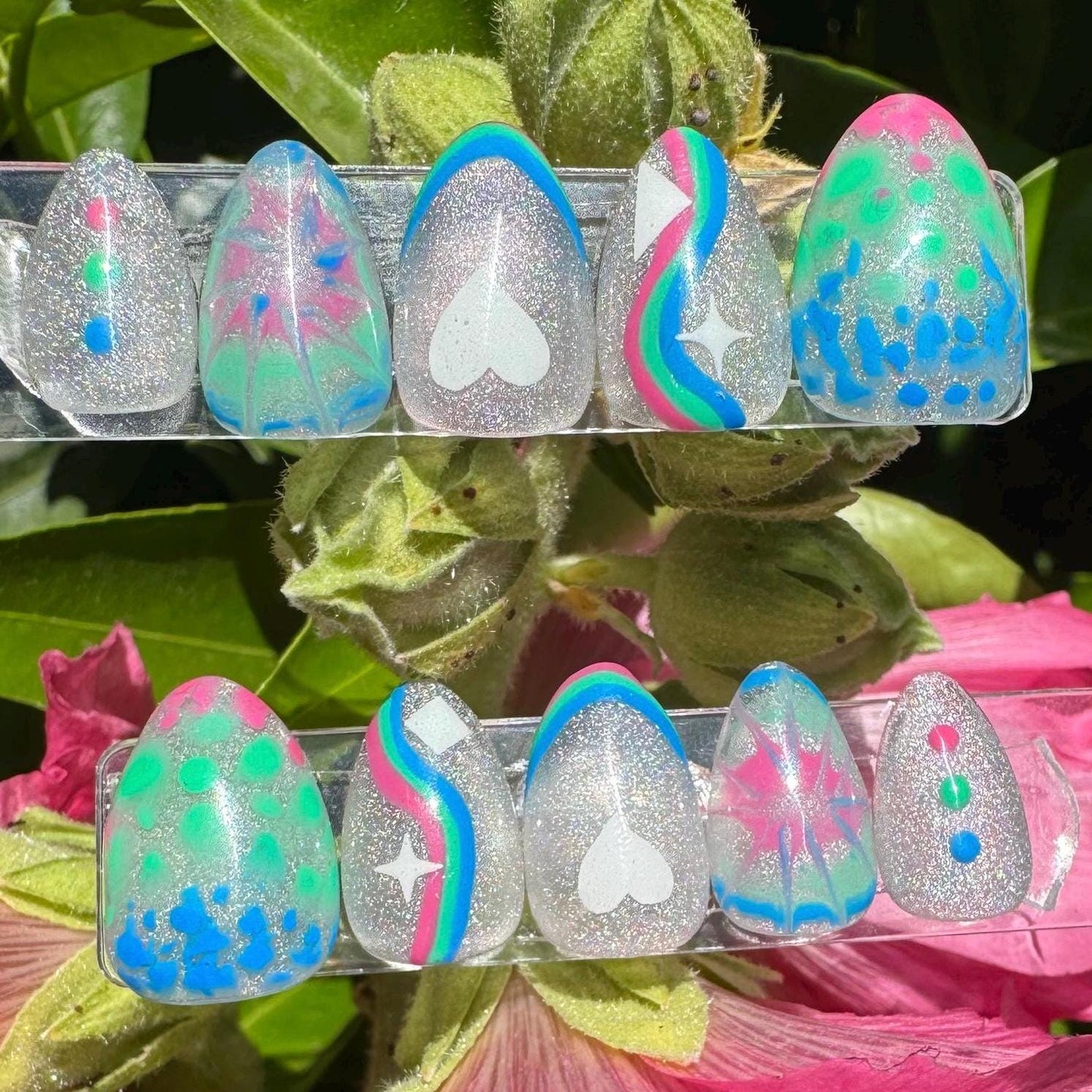 Polysexual | Pride Series | Press-On Nail Set