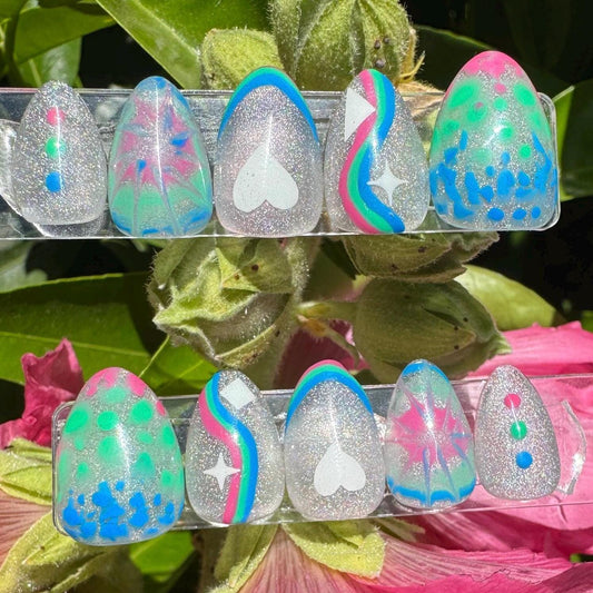 Polysexual | Pride Series | Press-On Nail Set