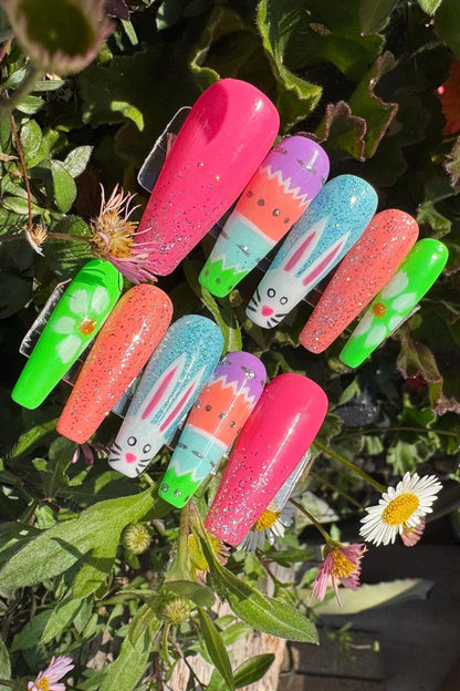 Easter Bunny | Spring Series | Press-On Nail Set