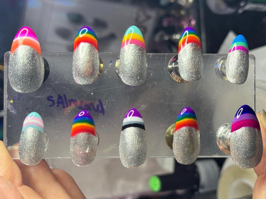 All Flags French | Pride Series | Press-On Nail Set