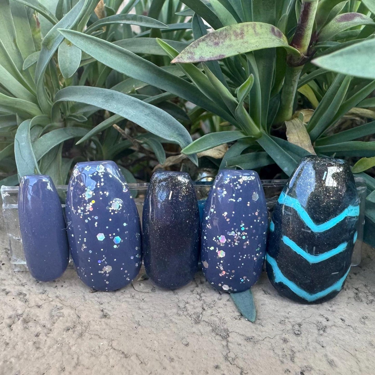 Outer Space Mask | Gaming Series | Press-On Nail Set