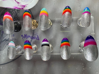 All Flags French | Pride Series | Press-On Nail Set