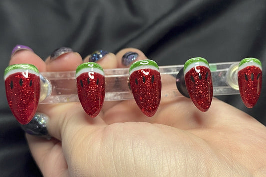 Juicy Watermelon | Summer Series | Press-On Nail Set