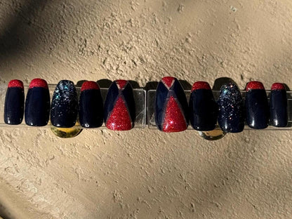 Black Widow | Halloween Series | Press-On Nail Set