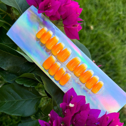 Sweet Candy Corn | Halloween Series | Press-On Nail Set
