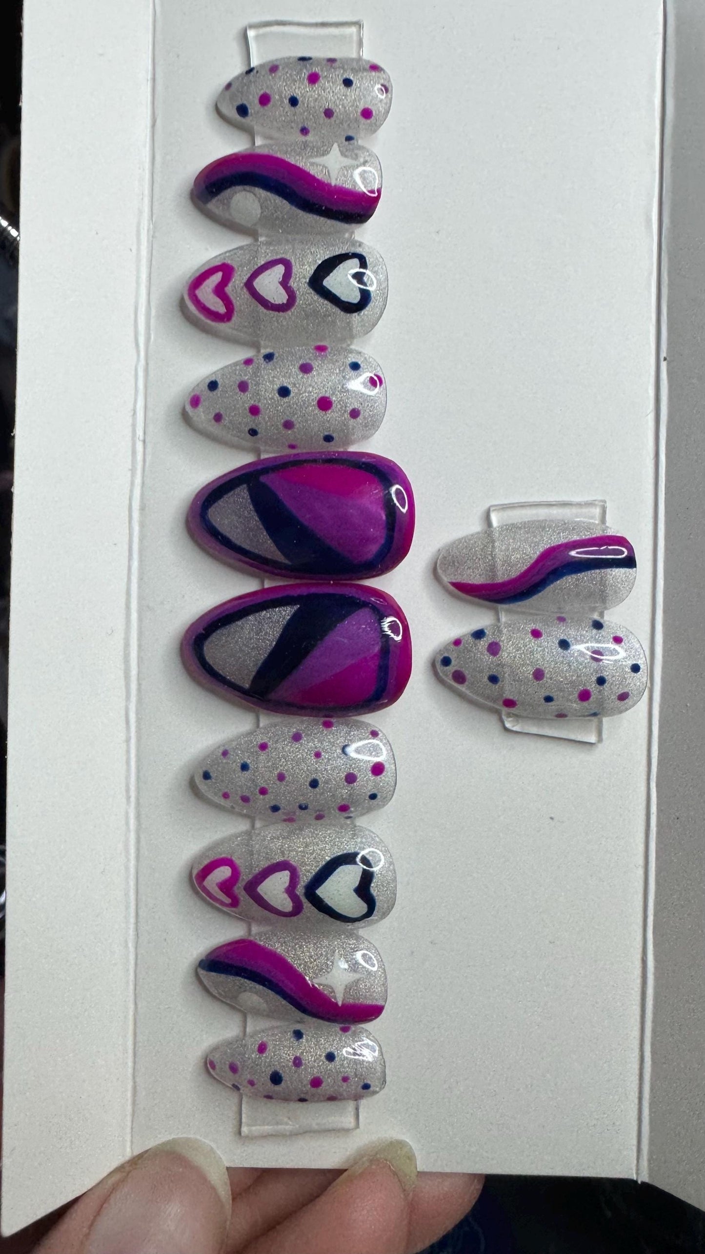 Bisexual Love | Pride Series | Press-On Nail Set