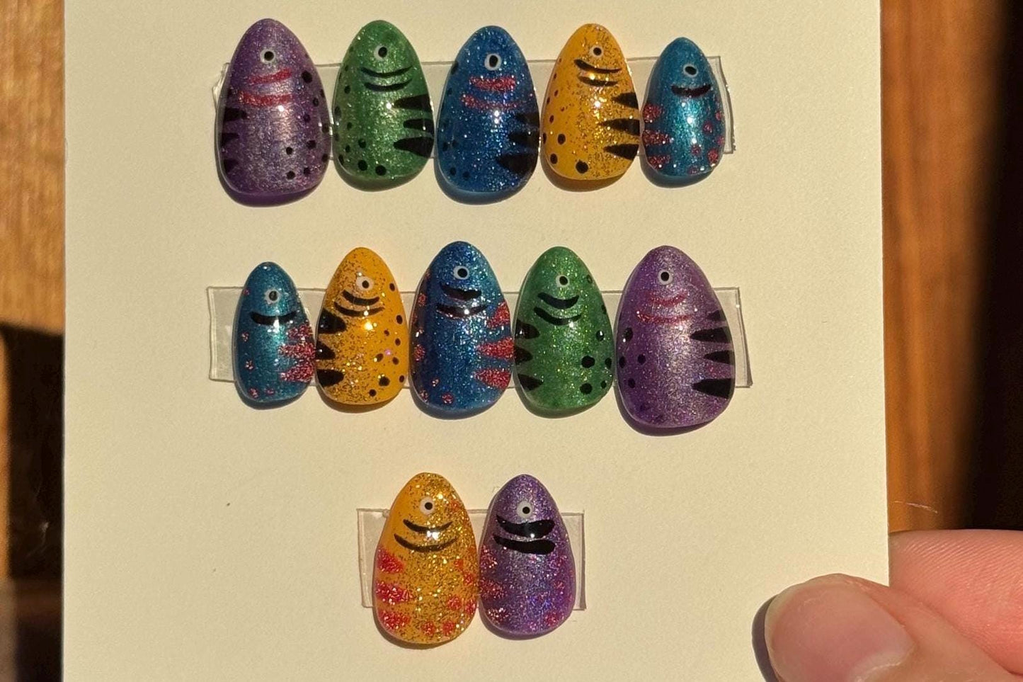 Fishing Lure - Random | Outdoors Series | Press-On Nail Set