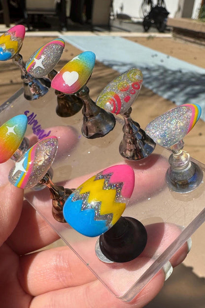 Pansexual Love | Pride Series | Press-On Nail Set