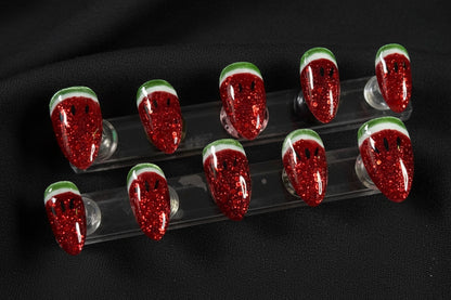 Juicy Watermelon | Summer Series | Press-On Nail Set