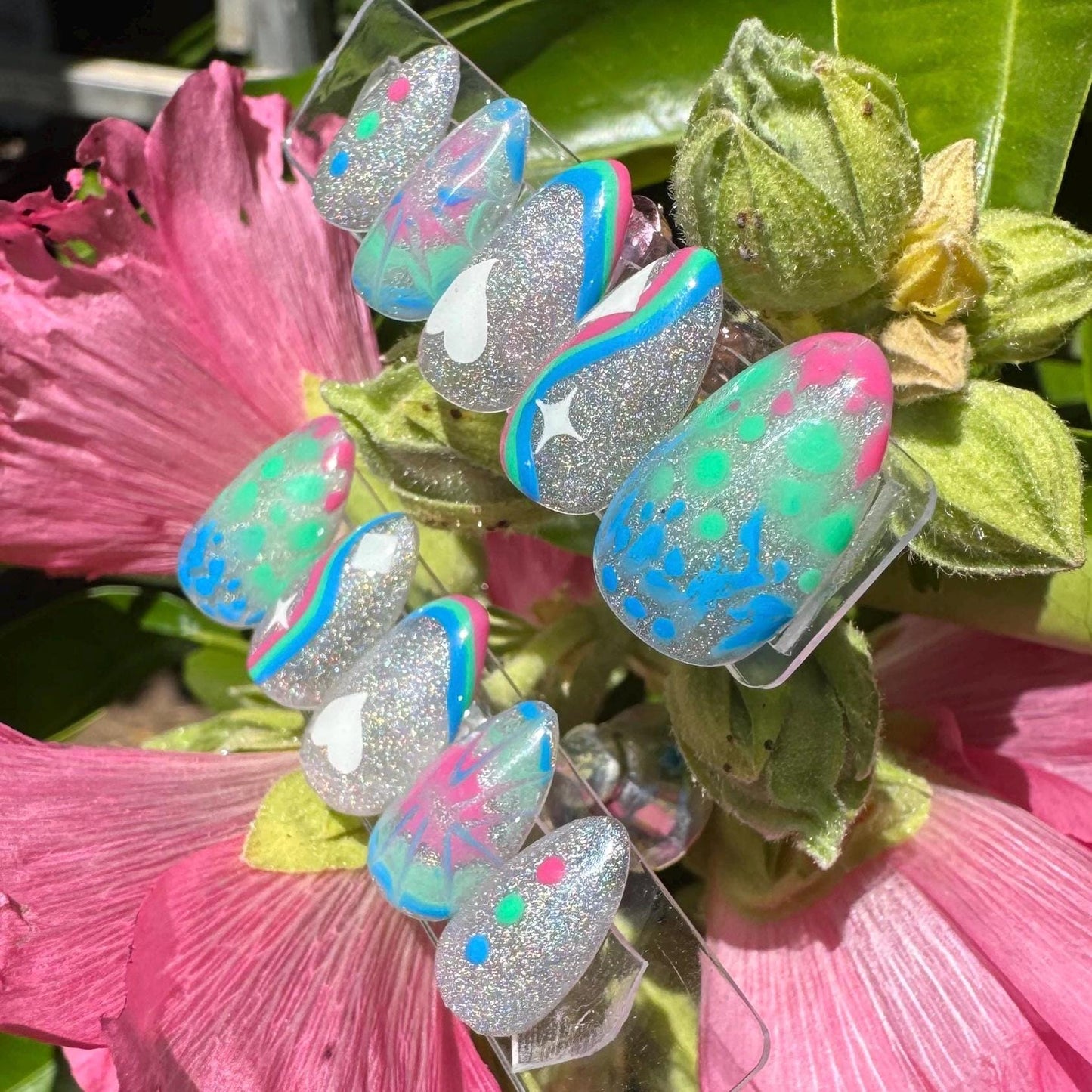 Polysexual | Pride Series | Press-On Nail Set