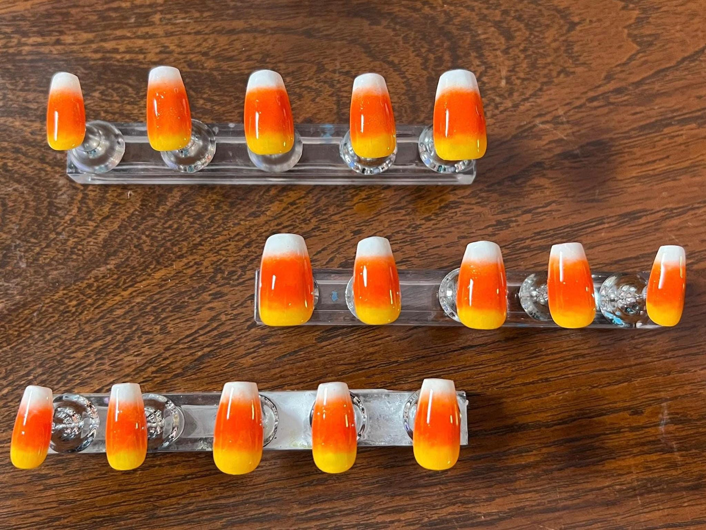 Sweet Candy Corn | Halloween Series | Press-On Nail Set