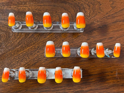 Sweet Candy Corn | Halloween Series | Press-On Nail Set