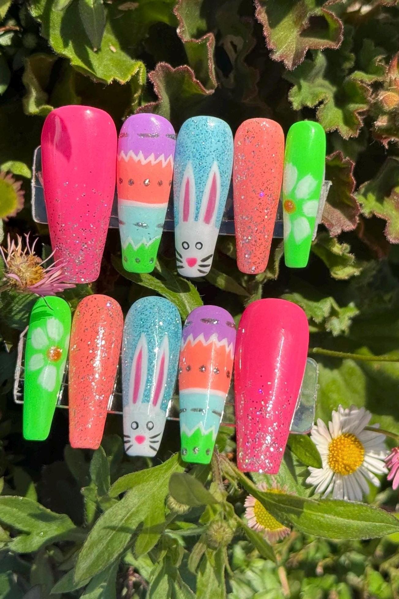 Easter Bunny | Spring Series | Press-On Nail Set