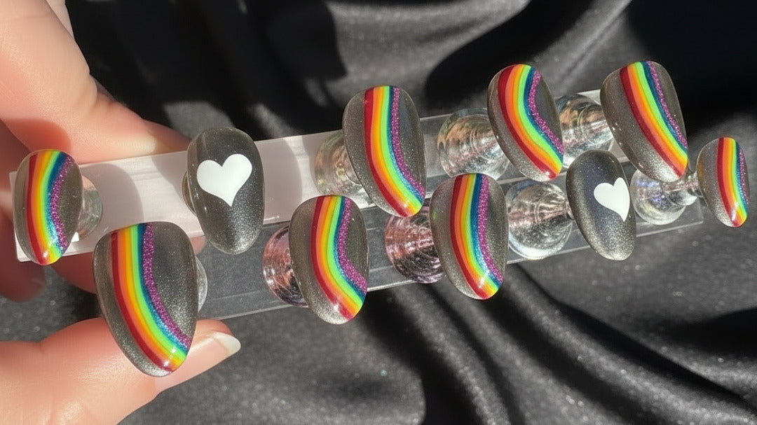 Rainbow Love | Pride Series | Press-On Nail Set
