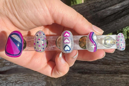 Bisexual Love | Pride Series | Press-On Nail Set