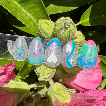 Polysexual | Pride Series | Press-On Nail Set